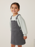 Diverse Marken 2er Kidkiddo Set 104 Grau