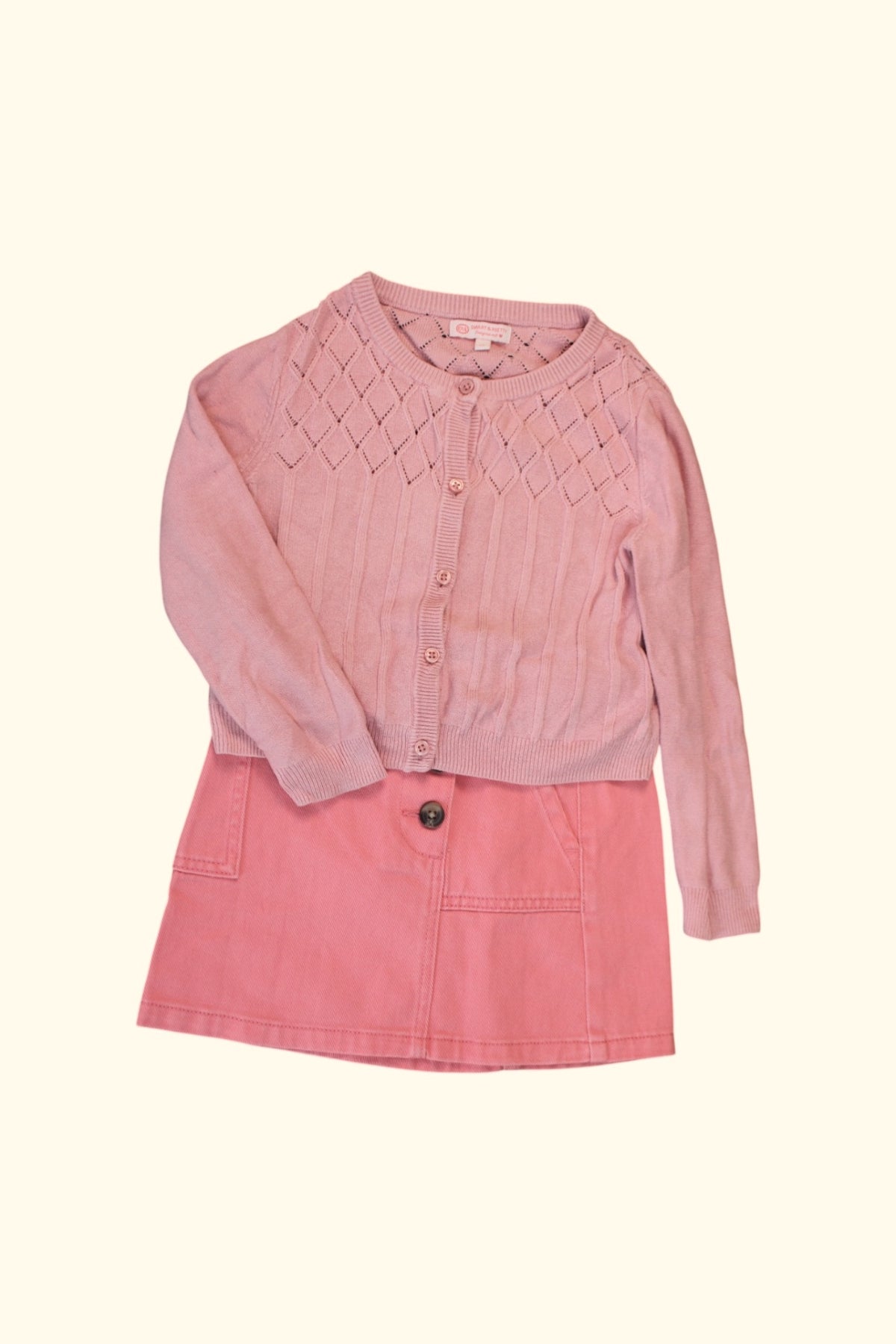 C&A 2er Kidkiddo Set 110 Rosa