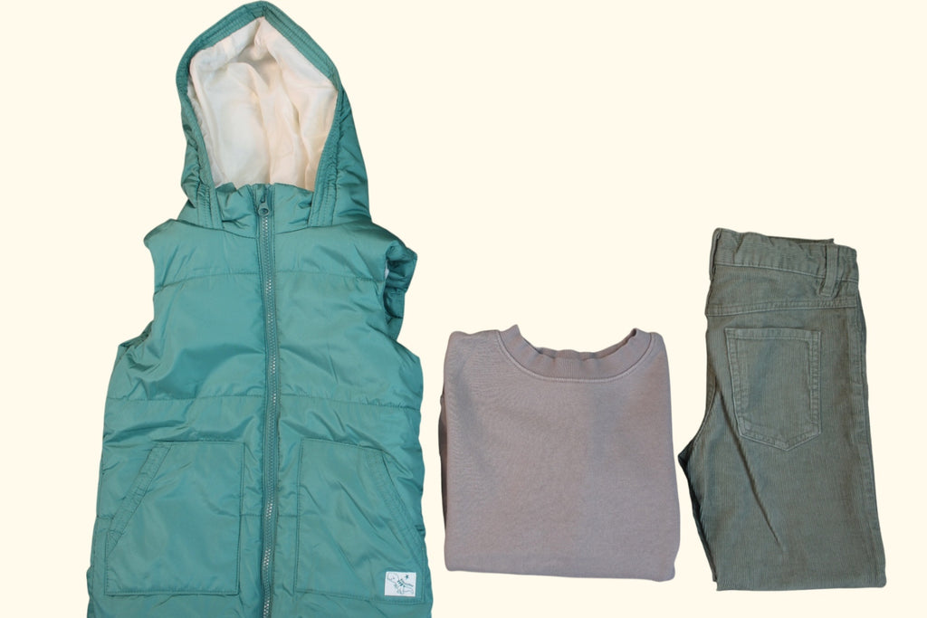 Diverse Marken 3er Kidkiddo Set 116 Mehrfarbig