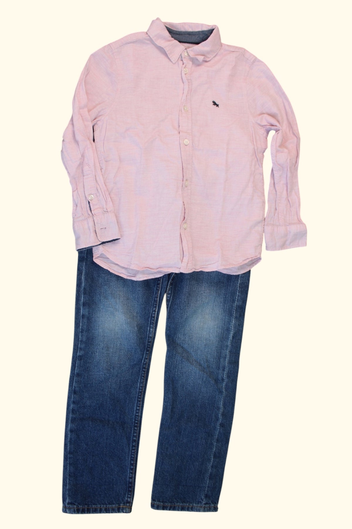 Diverse Marken Kidkiddo Set 116 Blau Rosa
