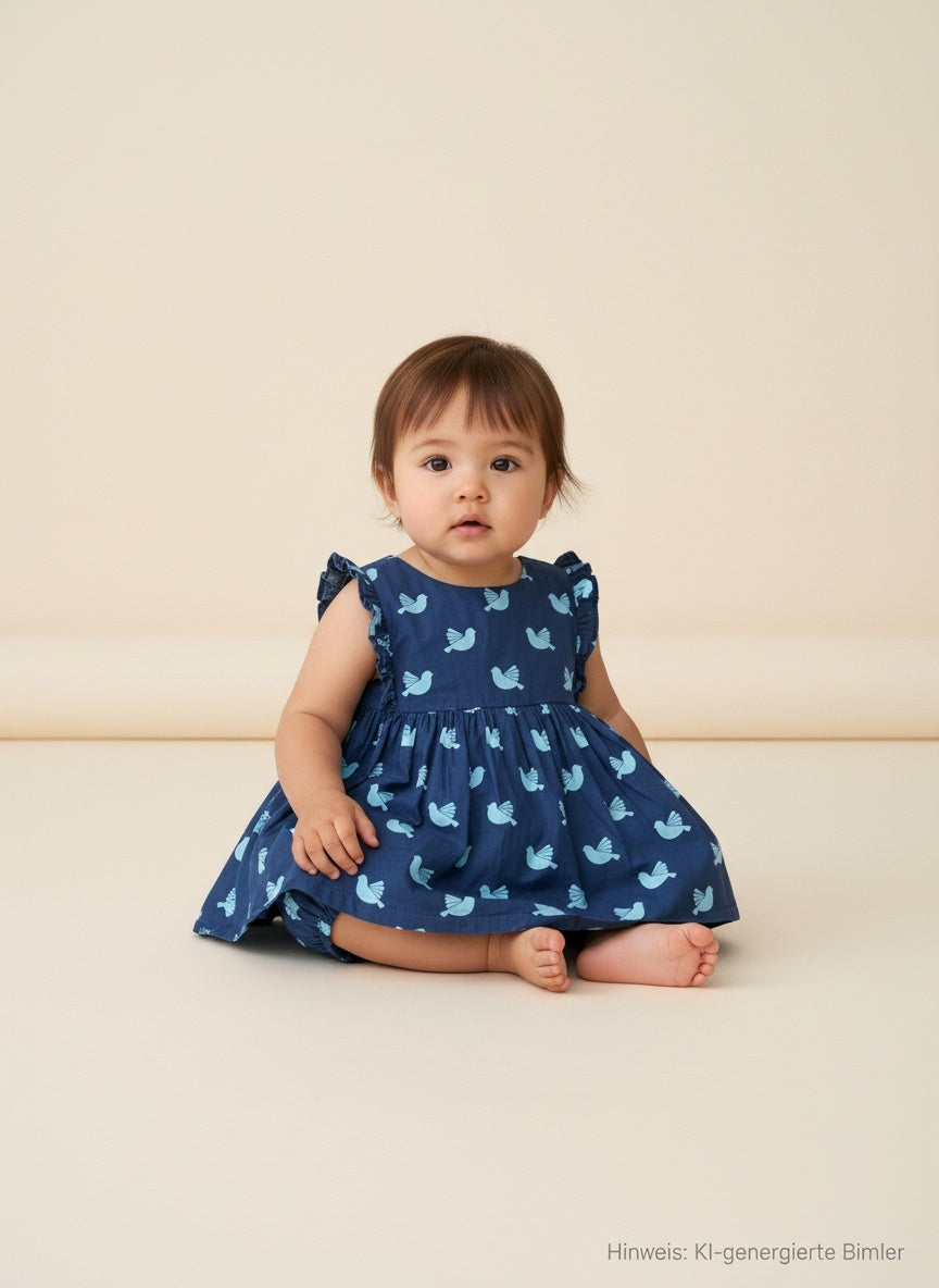 Jacadi Kleid 68 Blau