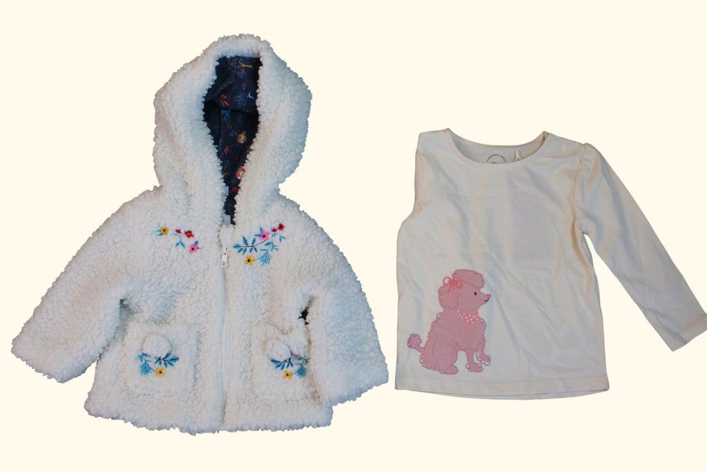 Diverse Marken Kidkiddo Set 80 Weiß