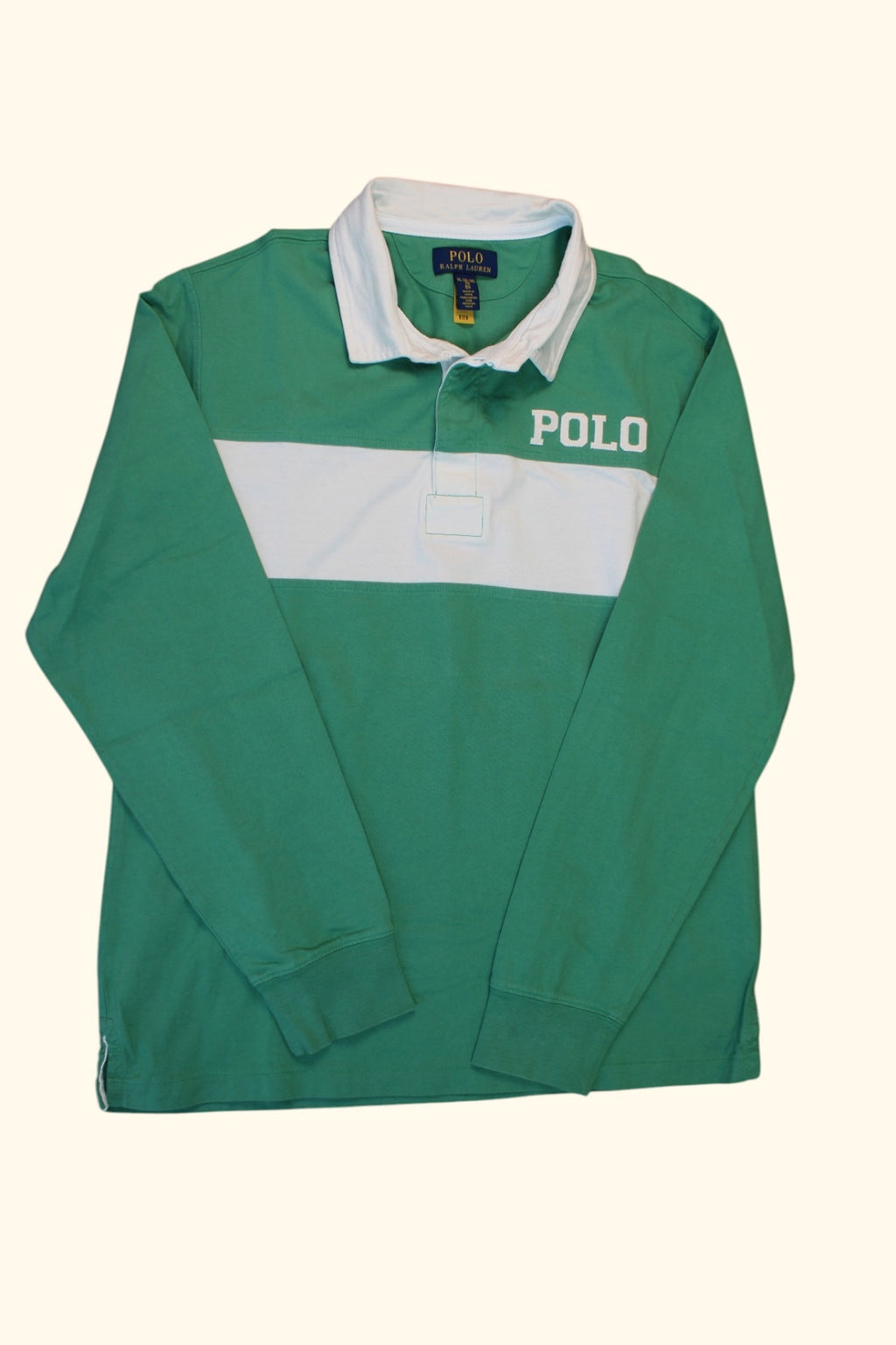 Polo Ralph Lauren Oberteil 164 Grün Weiß