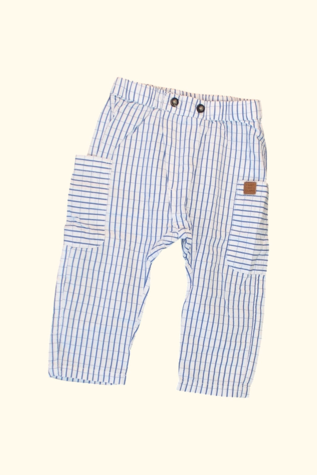 Hust & Claire Hose 68 Weiß Blau