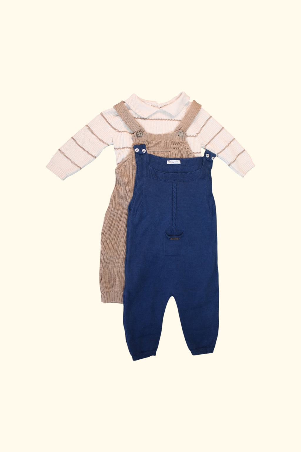 Baby Mio Kidkiddo Bundle 74 Beige Blau