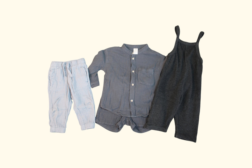 H&M Zara Kidkiddo Bundle 68 Grau