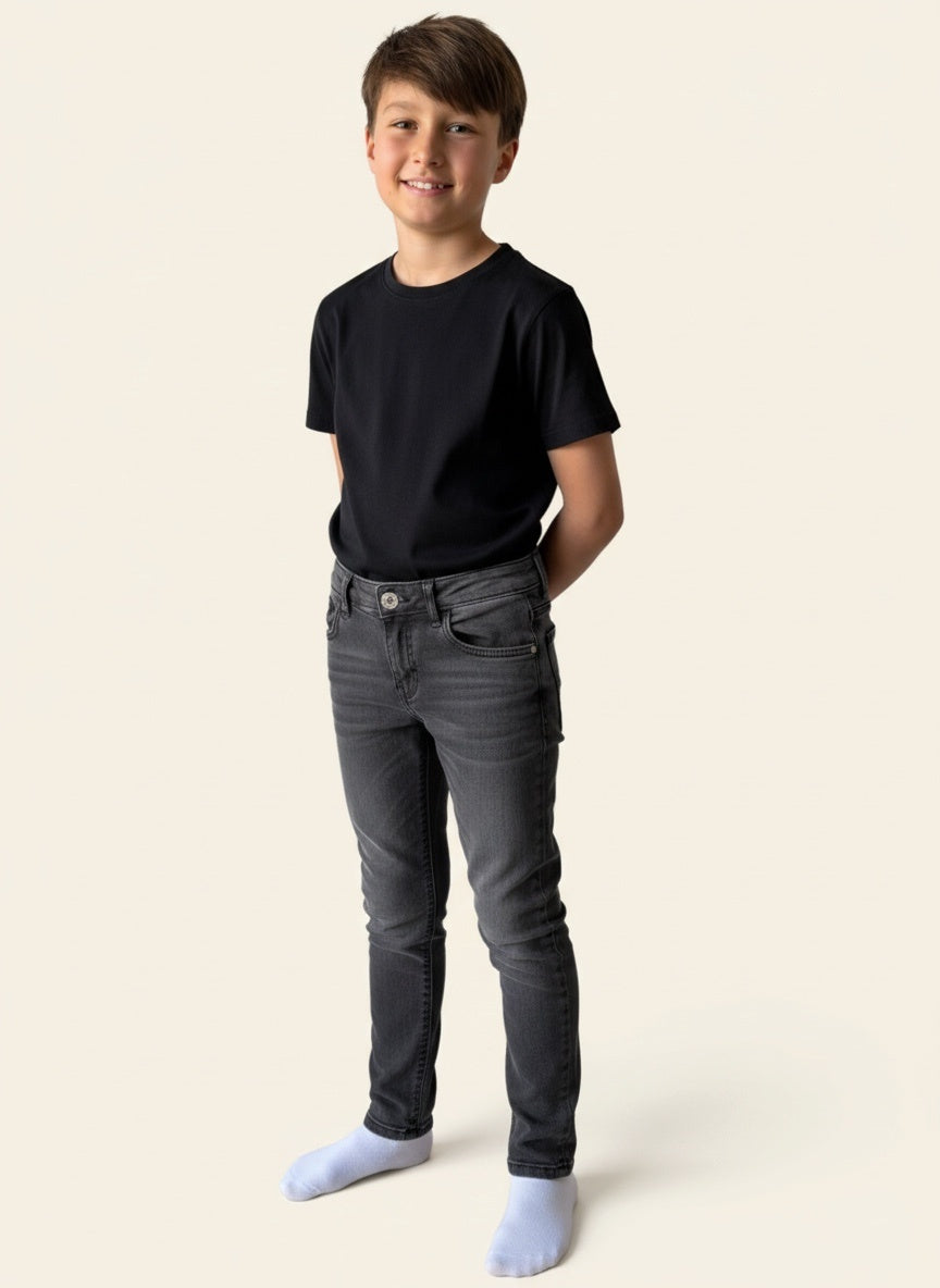 H&M Jeans 152 Schwarz