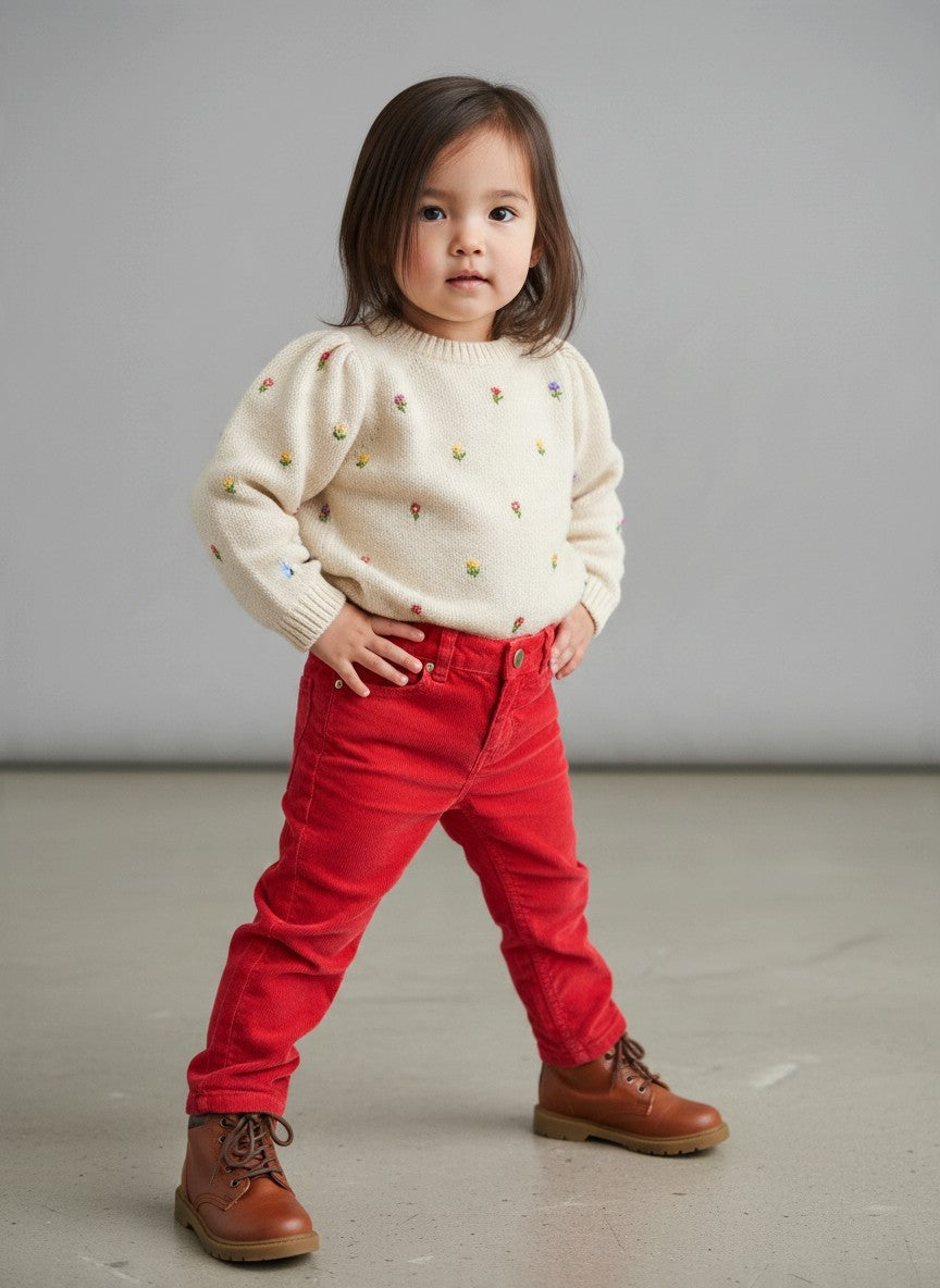 Petit Bateau Hose 92 Rot