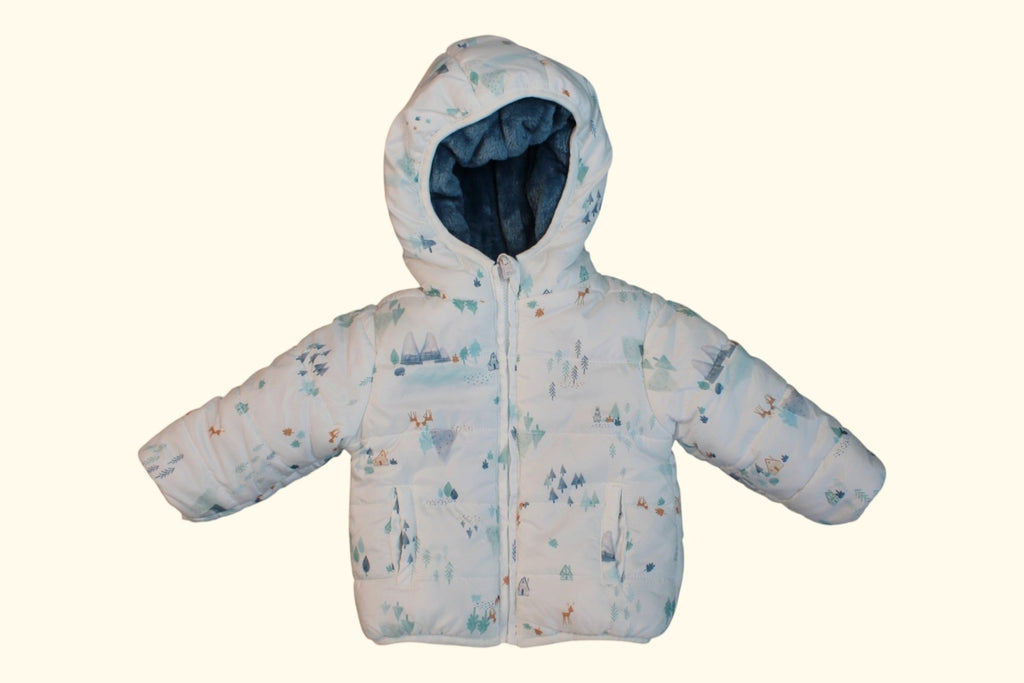 Diverse Marken Jacke 68 Weiß Blau
