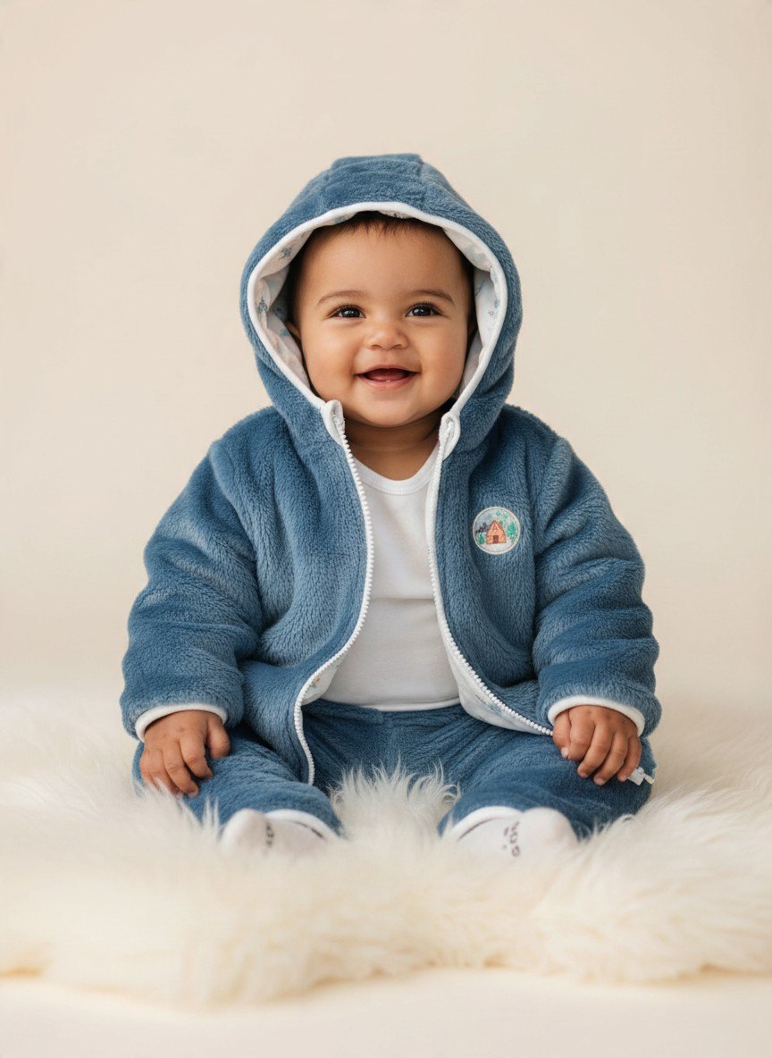 Diverse Marken Jacke 68 Weiß Blau