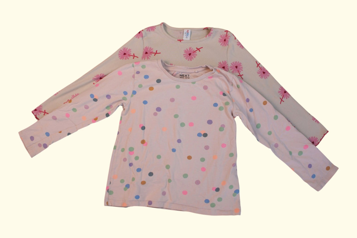 Diverse Marken 2er Kidkiddo Set 116 Rosa
