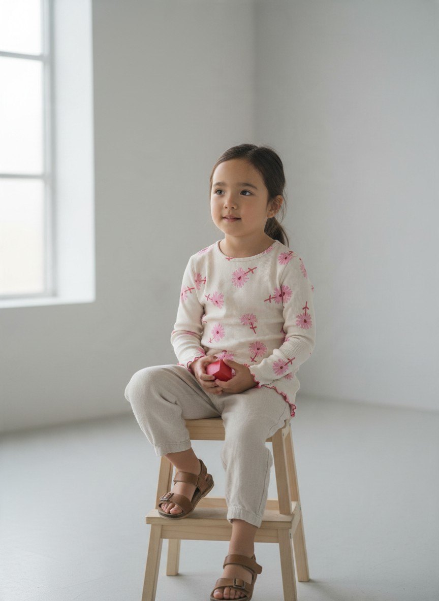 Diverse Marken 2er Kidkiddo Set 116 Rosa