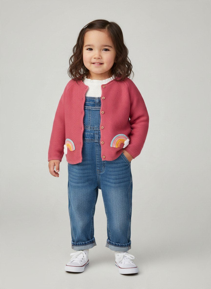 Pusblu Strickjacke 104 Rosa
