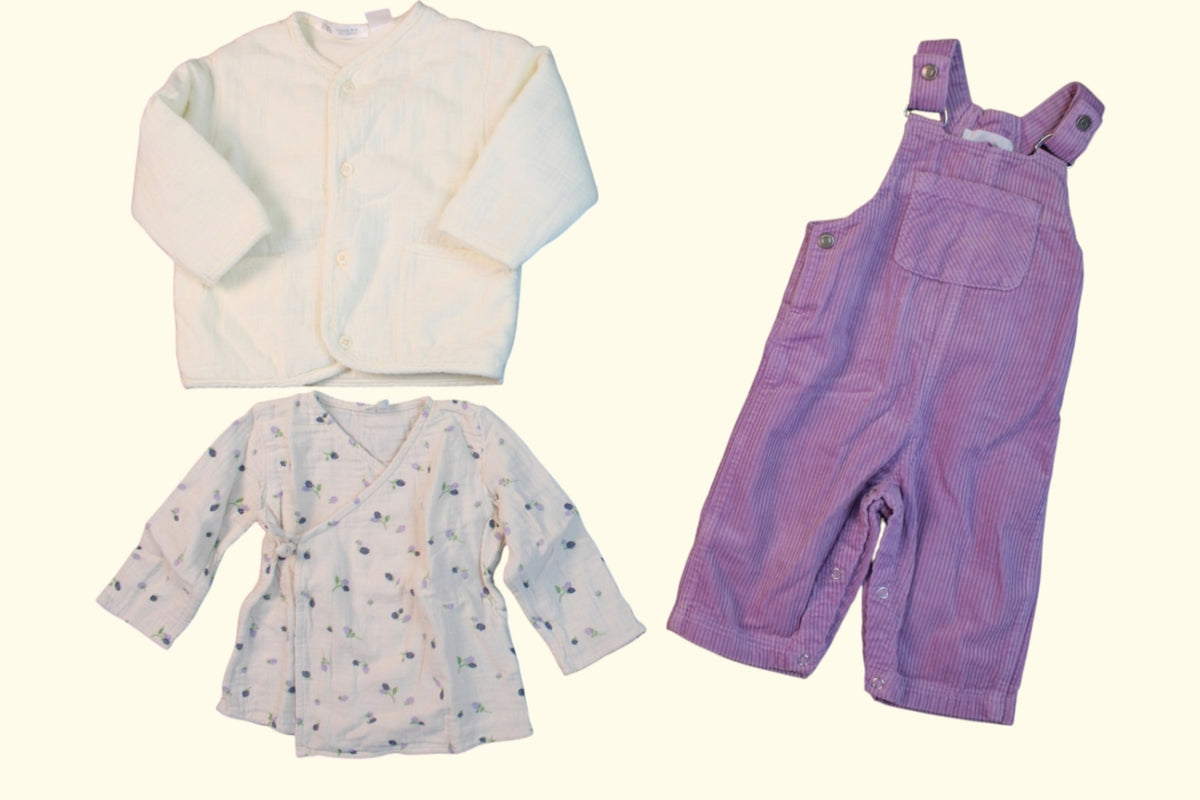 Arket,Zara Kidkiddo Bundle 62 Weiß,Lila