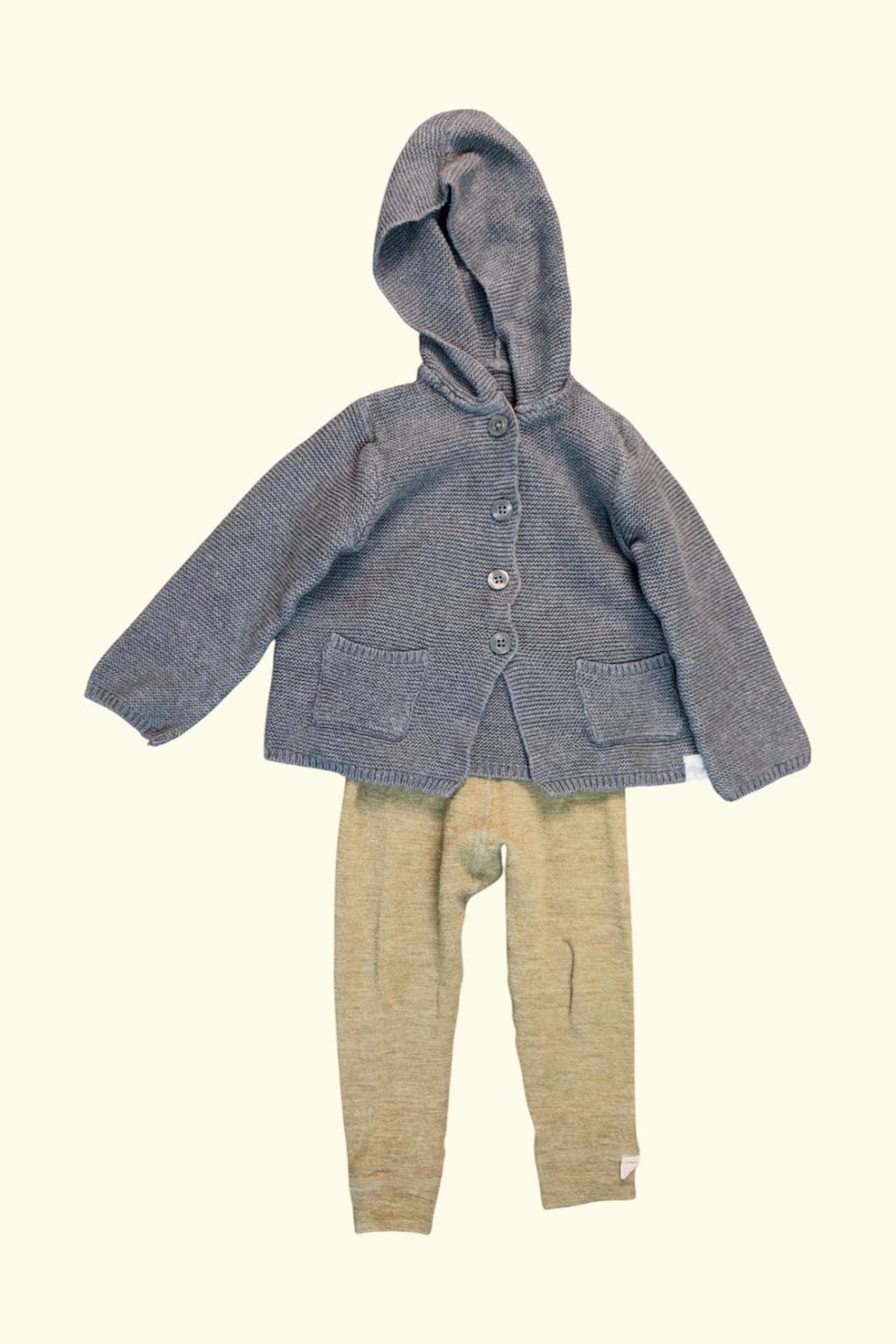 Dilling, Tchibo Kidkiddo Set 80 Grau,Grün