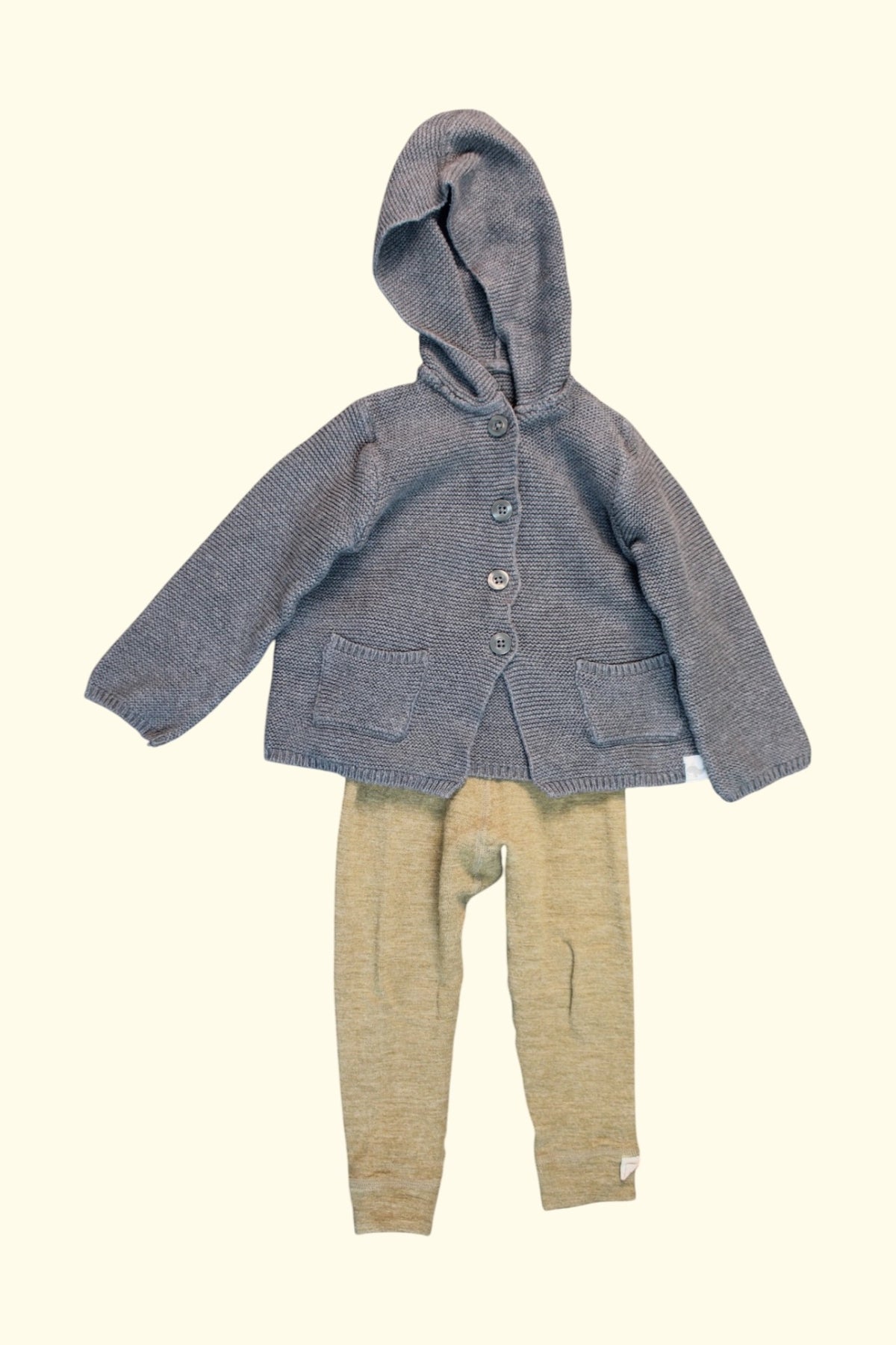 Dilling, Tchibo Kidkiddo Set 80 Grau,Grün