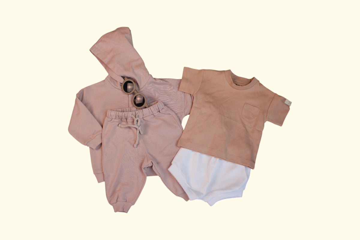 Mimuby Kidkiddo Bundle 56 Braun,Weiß,Rosa