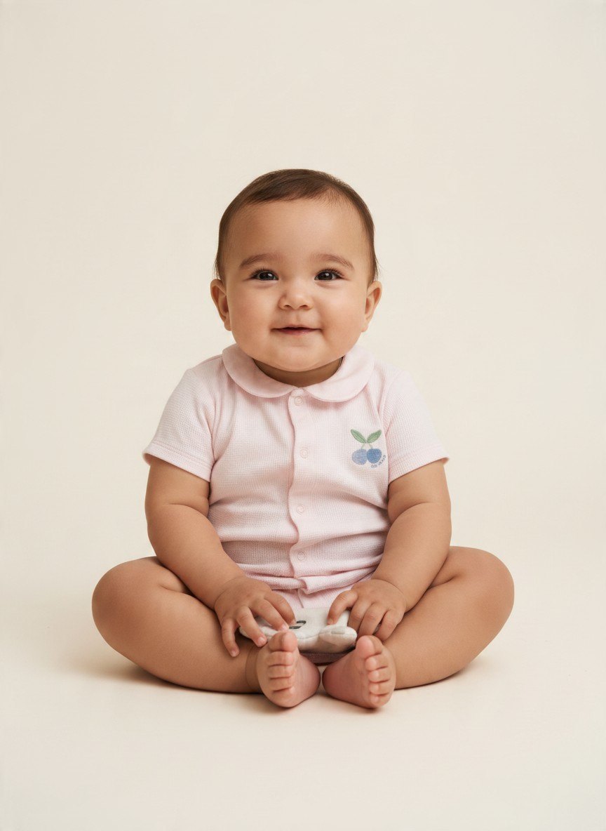 Petit Bateau Overall 62 Rosa