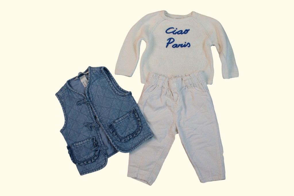 Diverse Marken Kidkiddo Bundle 68 Blau Weiß