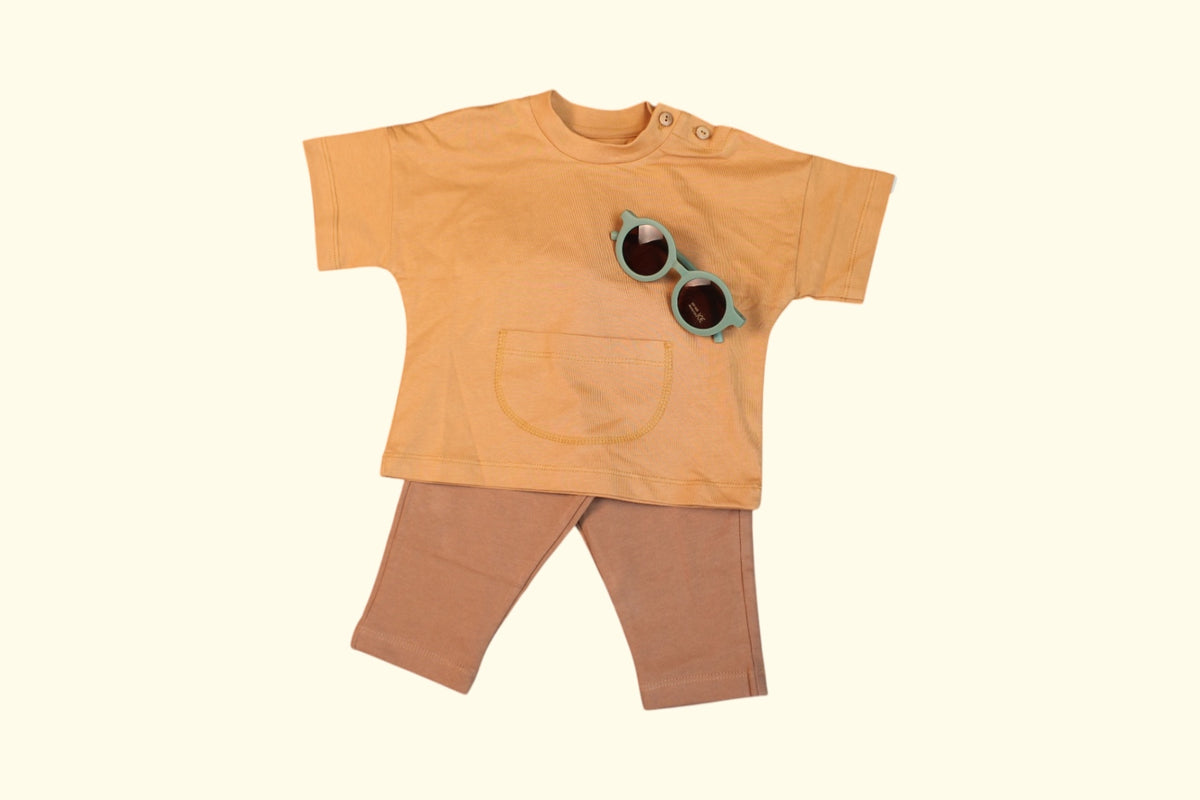 Mimuby Kidkiddo Set 56 Braun,Weiß