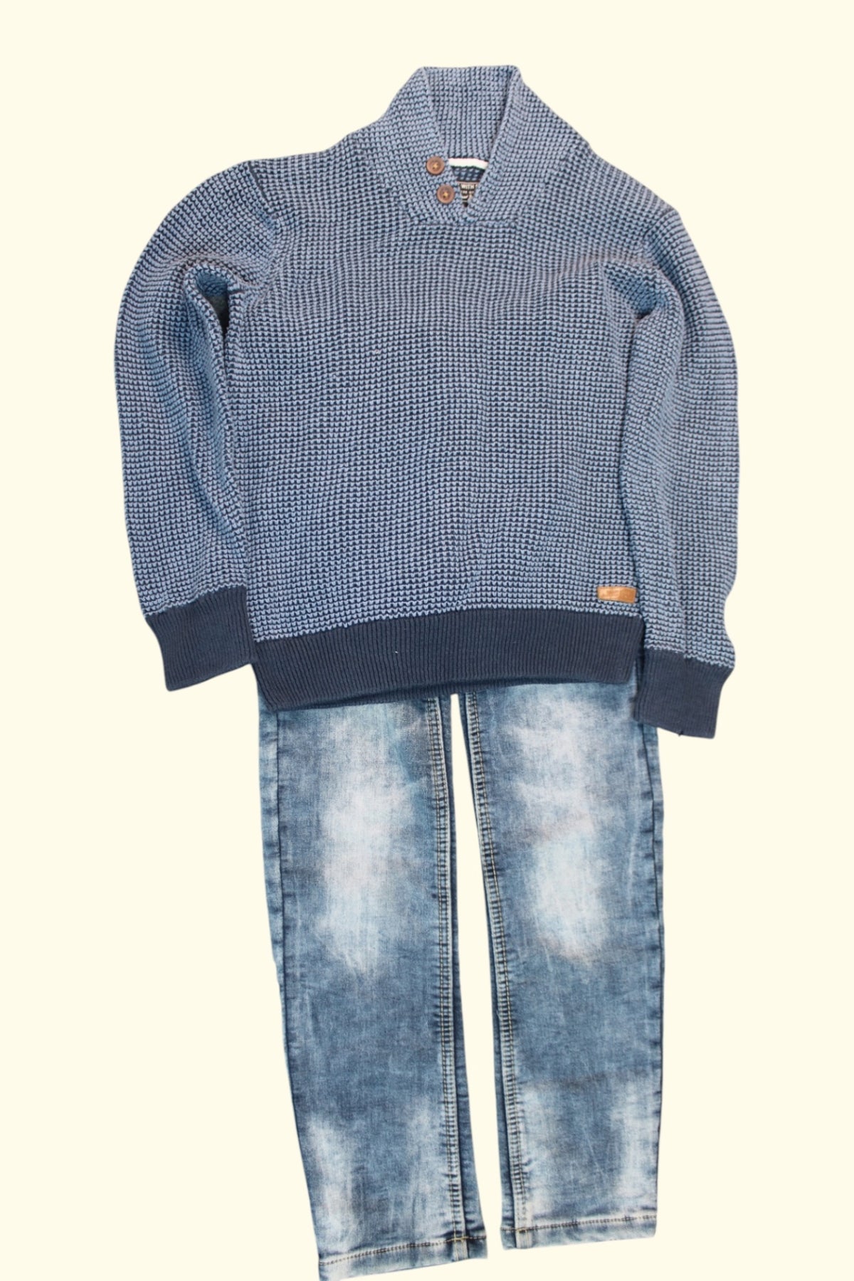 Diverse Marken Kidkiddo Set 122 Blau