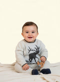 Babyone Pullover 80 Weiß