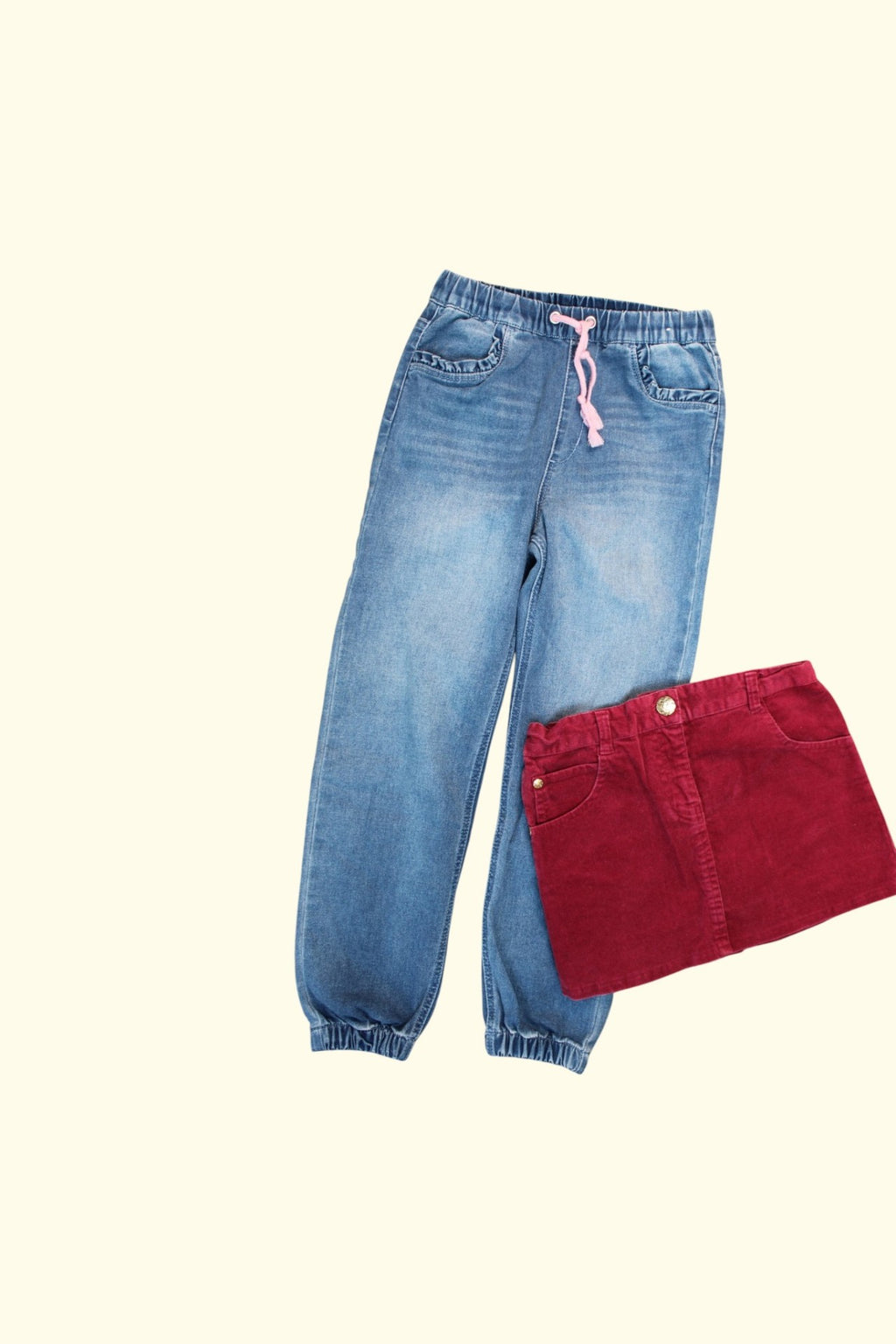 Diverse Marken Kidkiddo Set 116 Blau, Rot