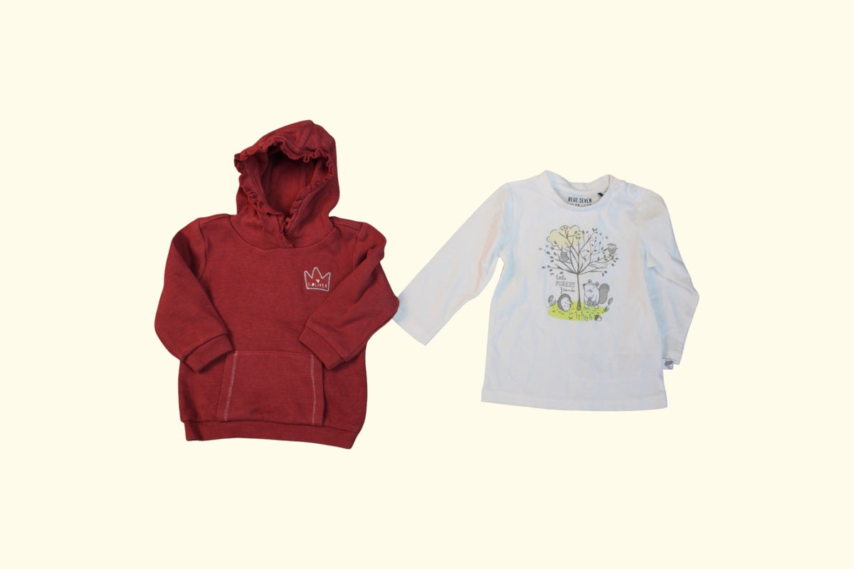Diverse Marken Kidkiddo Set 62 Rot,Weiß