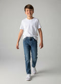 Jako-O Jeans 134 Blau